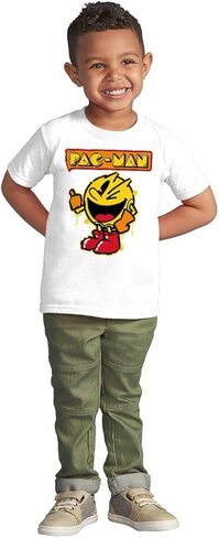 Retro Pacman Video Arcade Game Drip Toddler Baby Graphic Tirt in Kuwait