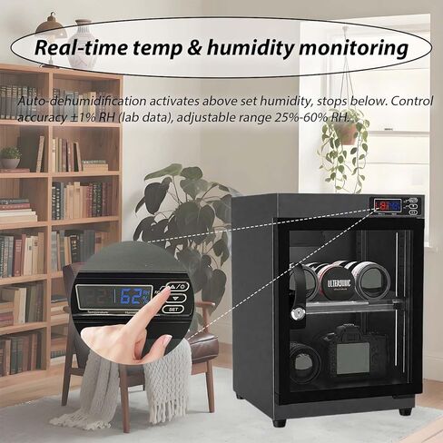 30L DIGITAL CAMERA STORAGE DEHUMIDIFY ، صندوق خزانة جاف غير رطي in Kuwait