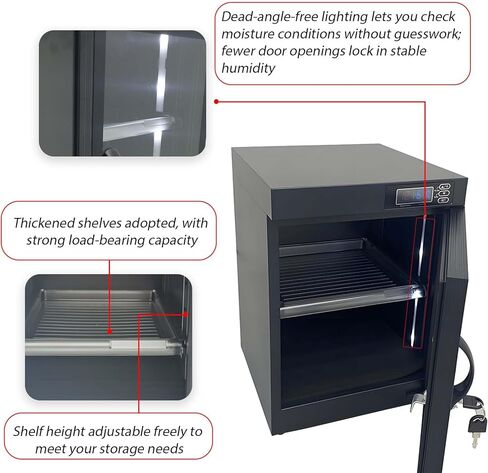 30L DIGITAL CAMERA STORAGE DEHUMIDIFY ، صندوق خزانة جاف غير رطي in Kuwait