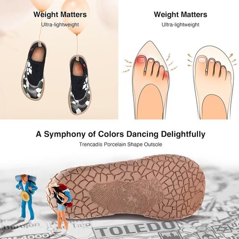 UIN Women's Fashion Sneakers Walking Art Travel Shoes Trencads in Saudi Arabia