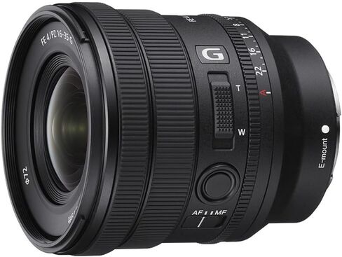 Sony SELP1635G FE PZ 16-35mm F4 G Full Frame Wide Angle Power Zoom E-Mount Lens Bundle with Lexar 64GB SDXC Card, Deco Photo All-in-One Cleaning Kit and Corel Photo Video Suite (Digital Download) in Saudi Arabia