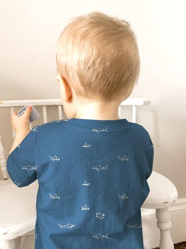 GUNAMUNA Unisex Baby Shortie Romper, Soft Feel and Calm Colors, Toddler Daywear in Kuwait