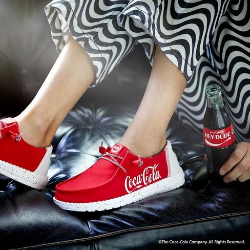 Hey Dude Wendy Coke True, Women’s Shoes, Women’s Slip-on Loafers, Comfortable & Light-Weight in Saudi Arabia