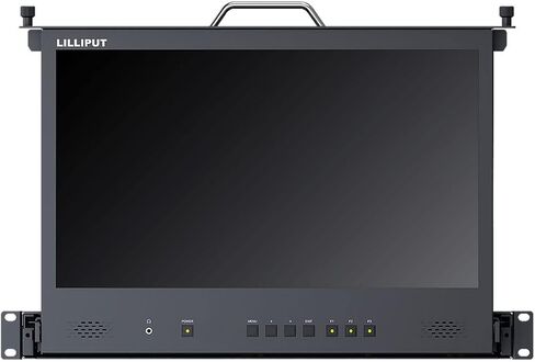Lilliput 17.3 "RM-1731 1RU Rack Mount Mount Drawer Monitor IPS Screen HDMI2.0 3D-LUT للبث المباشر in Saudi Arabia