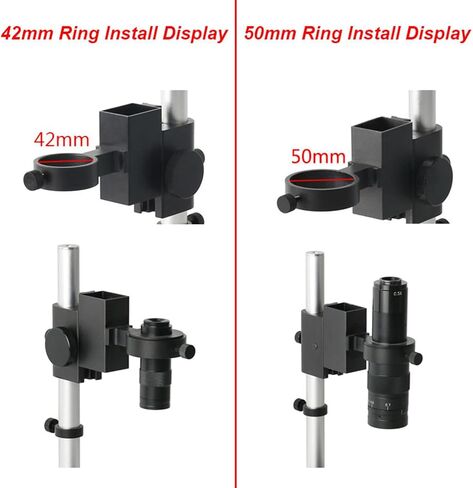 Lightweight Aluminum Alloy Camera Installation Rings Mount Circles Ideal for Microscope and Optical Instrumentation Tool Adjustable Camera Stand in Saudi Arabia