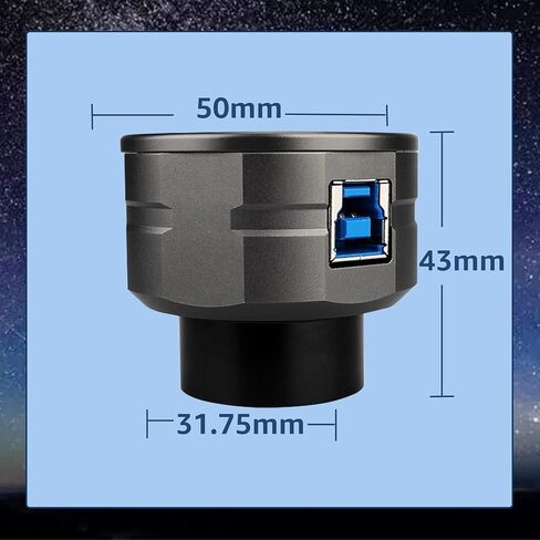 SVBONY SV205 Planetary Camera, 7.05MP USB3.0 Electronic Telescope Eyepiece Bundle with Variable Polarizing Filter in Saudi Arabia