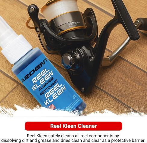 Ardent Freshwater Reel Care Maintenance Pack/Long-Lasting Protection and Clean/Includes Multi-Tool, Reel Butter Grease, Reel Kleen Cleaner, and Reel Butter Oil in Saudi Arabia