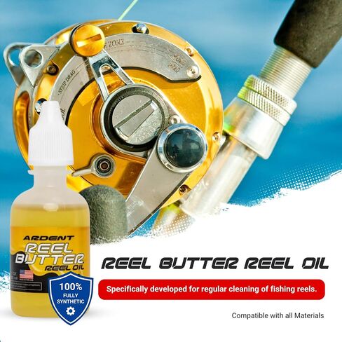 Ardent Freshwater Reel Care Maintenance Pack/Long-Lasting Protection and Clean/Includes Multi-Tool, Reel Butter Grease, Reel Kleen Cleaner, and Reel Butter Oil in Saudi Arabia