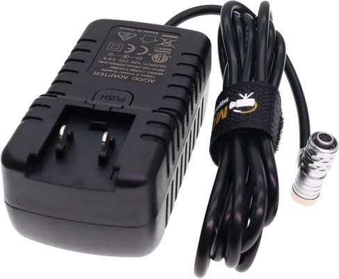 Power Adapter AC 110V to 240V to BMPCC 4K Black Magic 2pin Power Cable 12V 3A for Blackmagic Pocket Cinema Camera 4K, 6K Pro, 6K G2(1.3m/52in) in Saudi Arabia