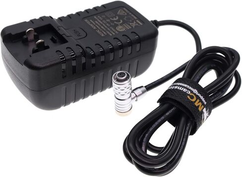 Power Adapter AC 110V to 240V to BMPCC 4K Black Magic 2pin Power Cable 12V 3A for Blackmagic Pocket Cinema Camera 4K, 6K Pro, 6K G2(1.3m/52in) in Saudi Arabia