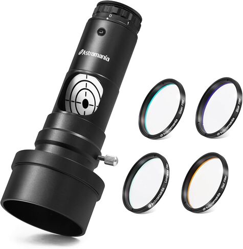 Astromania Deluxe Telescope LRGB 2 Inch Filter Set - Bundle with -Telescope Alignment 1.25 Inch with 2 Inch Adapter in Saudi Arabia