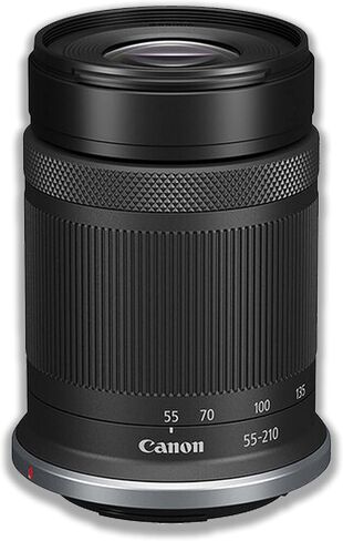 Canon EOS R50V Mirrorless Camera with 14-30mm + 55-210mm Lenses, 128GB Memory, Video Light, Microphone, Filters, U-Grip, Case, Software and More (Vlogger Bundle) (Renewed) in Saudi Arabia