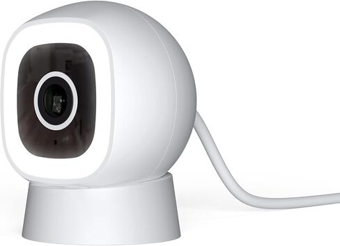 Luna 2k AI Cameras for Home Security ، Outdoor/Indoor ، Wi-Fi 6 ، التنبيهات الذكية ، الرؤية الليلية الملونة ، الأضواء/صفارات الإنذار ، الجبل المغناطيسي ، تخزين السحابة و CVR ، الصوت ثنائي الاتجاه (2 عبوة ، أبيض) in Kuwait