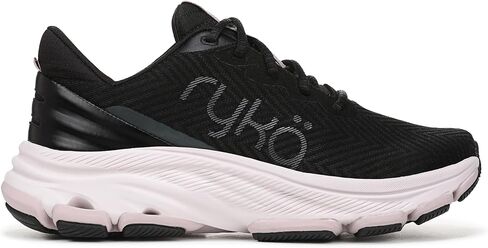 Ryka Womens Devotion X Max RS Walking Shoes Black Mesh Fabric 7 M in Kuwait