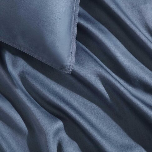 Calvin Klein - مجموعة غلاف لحاف الملكة ، الفراش القطن العضوي Sateen ، ديكور المنزل الناعم الفاخر ، Gots معتمد (Organic Earth Clay Pink ، Queen) in Kuwait