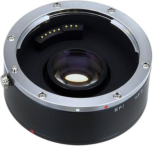 2X HD Optical Converter for Canon EOS Rebel T7 with 75-300MM Lens Makes IT 600MM (Important: Black Or White Depending On Availability) in Saudi Arabia