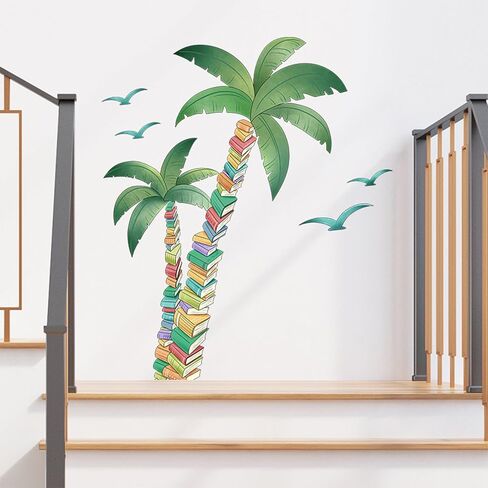 Kids Wall Decals for Classroom and Playroom – Colorful Learn Play Grow Together Stickers, Educational Rainbow & Diversity Wall Decor for Nursery, Daycare, Kindergarten and Preschool Rooms in Saudi Arabia