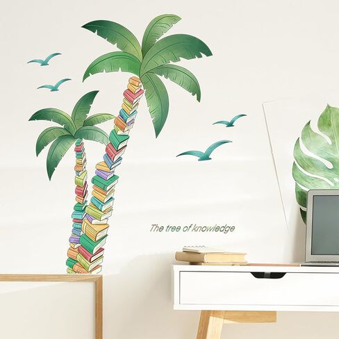 Kids Wall Decals for Classroom and Playroom – Colorful Learn Play Grow Together Stickers, Educational Rainbow & Diversity Wall Decor for Nursery, Daycare, Kindergarten and Preschool Rooms in Saudi Arabia