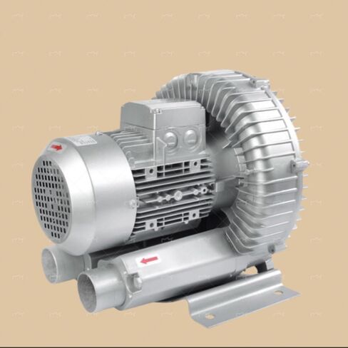 High-Pressure Vortex Ring Blower for Fish Pond - 0.47HP to 1.49HP Industrial Single-Phase Vortex Gas Pump, Powerful Air Blower for Aquaculture and Aeration in Saudi Arabia
