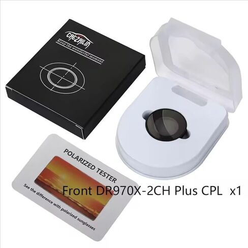 مرشح الاستقطاب CPL لـ BlackVue DR970X-2CH بالإضافة إلى كاميرا DASH ، حماية عدسة الكاميرا الأمامية in Kuwait