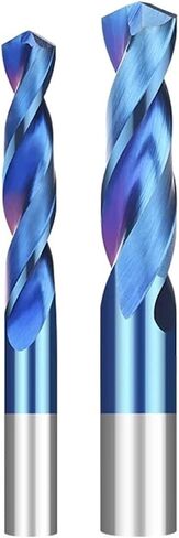 1-12mm Blue Coated Hard Alloy Drill bit, Suitable for CNC Machine Tools(10x35x65) in Saudi Arabia