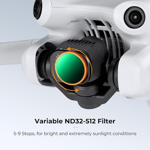 K&F Concept Upgrade Variable ND Filter Kit Compatible with DJI Mini 4 Pro in Saudi Arabia