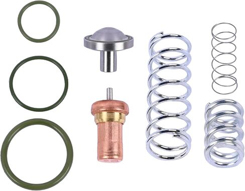 Thermostat Valve Kit Replace 2901109500 2901187200 Compatible with Atlas Copco Air Compressor GX7 Temperature Control Valve Maintenance Kit in Saudi Arabia