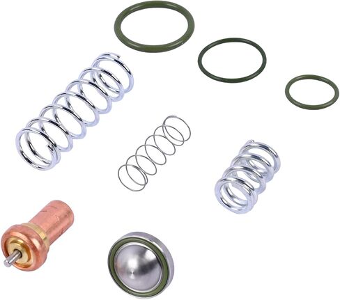 Thermostat Valve Kit Replace 2901109500 2901187200 Compatible with Atlas Copco Air Compressor GX7 Temperature Control Valve Maintenance Kit in Saudi Arabia