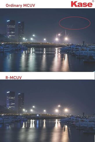Kase KW Revolution Plus Magnetic Rockproof R-MCUV Filter المضادة لمكافحة الزجاج البصري المنخفض الثابت in Kuwait