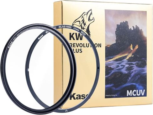 Kase KW Revolution Plus Magnetic Rockproof R-MCUV Filter المضادة لمكافحة الزجاج البصري المنخفض الثابت in Kuwait