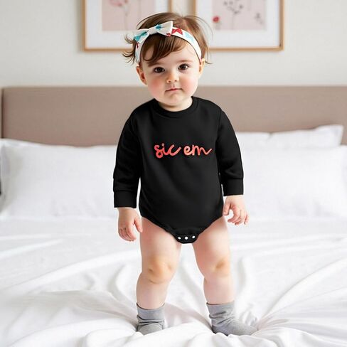 Newborn Baby Football Outfit My 1st Football Season Sweatshirt Romper Infant Boy Girl Football Clothes 3 6 12 Month in Kuwait