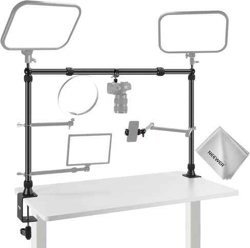 NEWER NK002 Camera Camera Mount Platform مع حامل الهاتف/2 رؤوس الكرة/القماش/CLAMP SUPR in Saudi Arabia