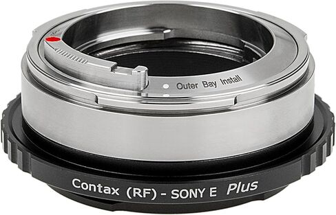 Fotodiox Pro Lens Adapter Plus - متوافق مع عدسة Contax RF (الداخلية والخارجية) in Saudi Arabia