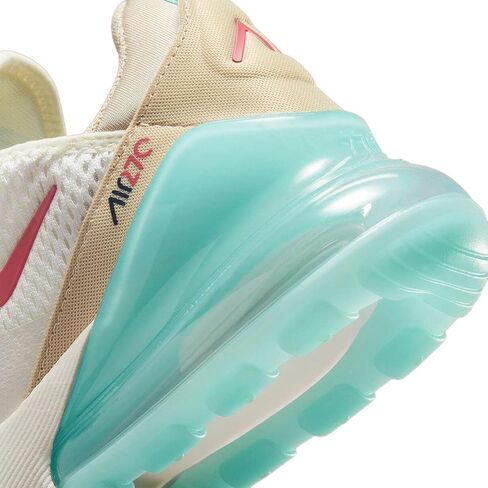 Nike Air Max 270 Copa Gypsy Rose Rattan Womens (Womens, Sail/Copa/Rattan/Archaeo Pink, Numeric_6) in Saudi Arabia