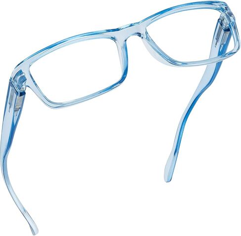 Readerest Blue Light Blocking Reading Glasses (Light Blue 1.50 Magnification) - Computer Reading Glasses With Thin Reflective Lens, Anti Glare & Eye Strain, UV Protection, Glasses for Men and Women in Saudi Arabia