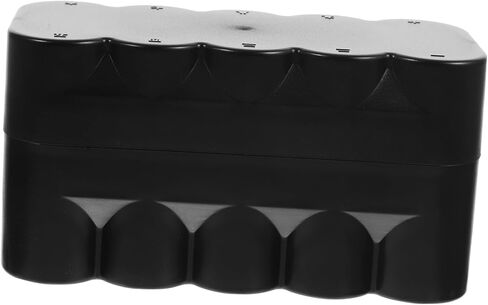 POPETPOP Black Film Storage Box Hard Plastic Case for Shock Resistant Film Holder and Empty Canister Organizer for Home Supplies in Saudi Arabia