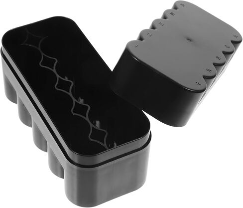 POPETPOP Black Film Storage Box Hard Plastic Case Shock Resistant Film Holder Organizer for Home with Refrigerated Safe Design in Saudi Arabia