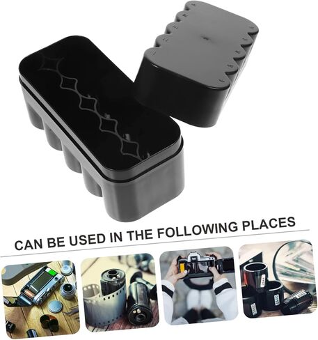 Mipcase Film Storage Box Hard Plastic Canisters Case Shock Absorption Pressure Weather Resistant Camera Film Holder Organizer for Home Use in Saudi Arabia