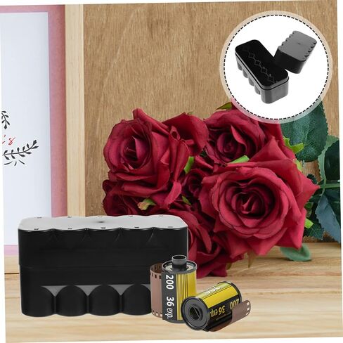 Mipcase Film Storage Box Hard Plastic Canisters Case Shock Absorption Pressure Weather Resistant Camera Film Holder Organizer for Home Use in Saudi Arabia