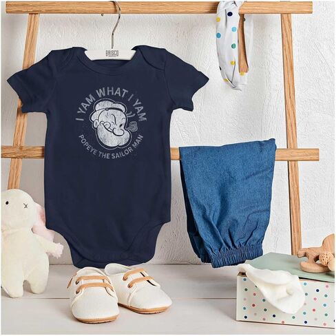 Brisco Brands Popeye Sailor Man quote ما أنا يام بيبي رومبير الأولاد أو الفتيات in Saudi Arabia
