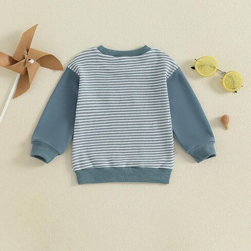 BeQeuewll Fall Toddler Baby Boy Girl Clothes Sister Brother Matching Outfit Letter Print Long Sleeve Sweatshirt Bubble Romper in Saudi Arabia