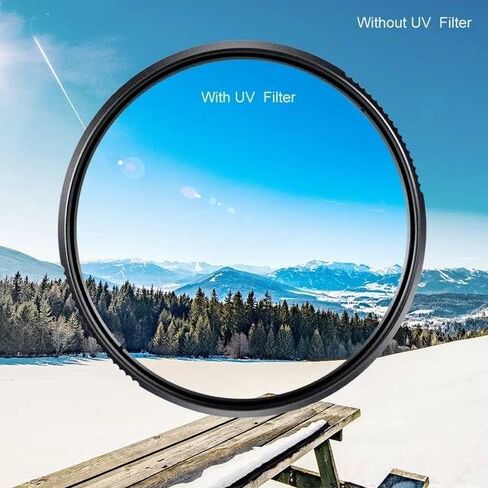 67MM UV Filter + Reversible Lens Hood for Sigma 100-400mm f/5-6.3 DG OS HSM Contemporary Lens in Saudi Arabia