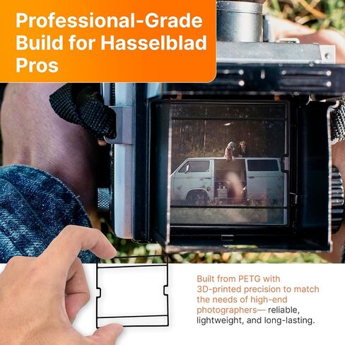 SplashNColor Framing Mask Compatible with Hasselblad Medium Format Cameras - X2D, 907X, X1D II 50C, H6D, 500C, SWC, XCD, Lens Accessory for Panoramic Shooting in Saudi Arabia
