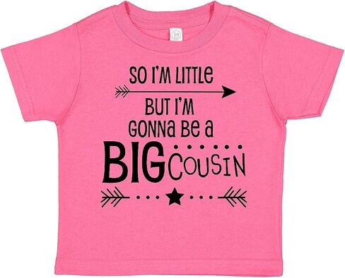 inktastic So I'm Little, But I'm Gonna Be a Big Cousin Toddler T-Shirt in Saudi Arabia