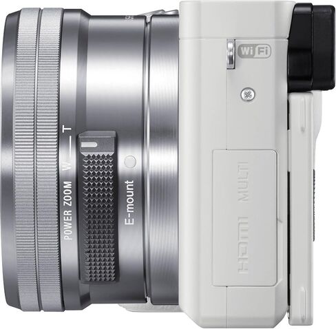 Sony Alpha a6000 Mirrorless Camera with 16-50mm Lens (Silver) with Bag, 64GB Memory Card, Card Reader, Plus Essential Accessories in Saudi Arabia