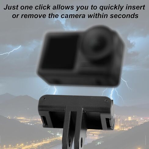 2PCS MAGNECT CAMERA MATTE لـ DJI OSMO ACTION 5 PRO/4/3 ، محول الإصدار السريع مع إكسسوارات كاميرا سيلوود لتوسيع ترايبود توسع مغناطيسي قوي in Kuwait