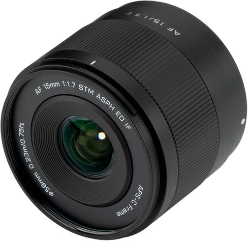 Viltrox AF 15mm F1.7 AIR APS-COTICUS AUTOFSUS متوافقة مع كاميرات سوني الإلكترونية A6400 A6500 A6600 ZV-E10 FX30 A6700 ZC-E10II A7Rⅲ A7Rⅲ A7Rⅳ in Kuwait