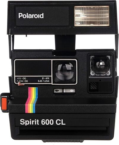 Polaroid Spirit 600CL Instant Camera – Vintage 600 Series | Refurbished Classic with Built-in Flash | Uses Polaroid 600 Film (Renewed) in Saudi Arabia