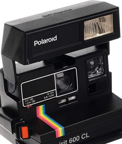Polaroid Spirit 600CL Instant Camera – Vintage 600 Series | Refurbished Classic with Built-in Flash | Uses Polaroid 600 Film (Renewed) in Saudi Arabia