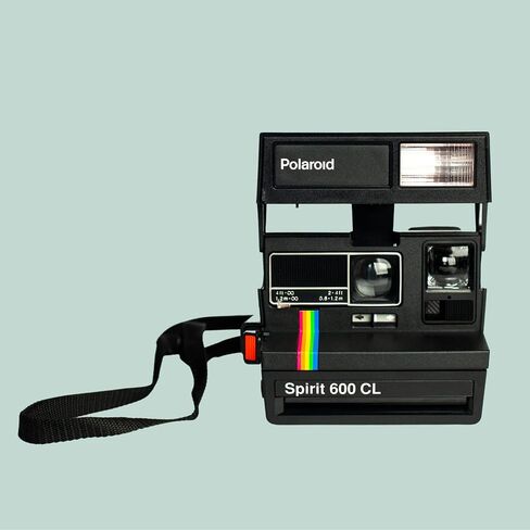 Polaroid Spirit 600CL Instant Camera – Vintage 600 Series | Refurbished Classic with Built-in Flash | Uses Polaroid 600 Film (Renewed) in Saudi Arabia